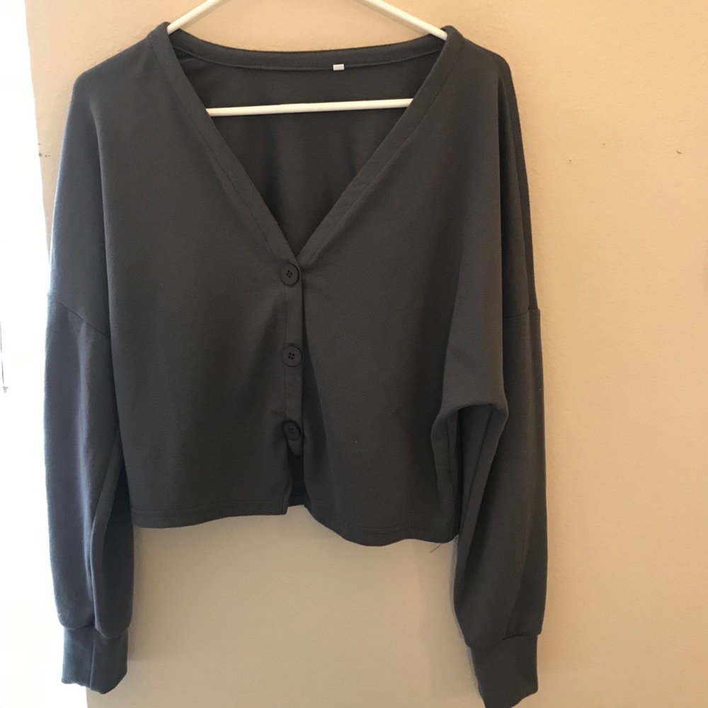 Cropped cardigan